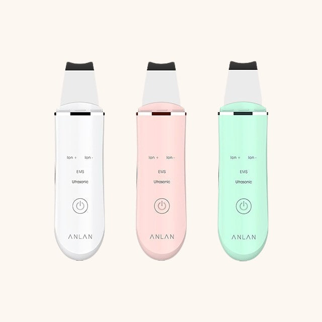 Ultrasonic Skin ScrubberUltrasonic Skin Scrubber is an innovative beauty product with a 3 in 1 function that removes oil, dirt, clogged pores, and dead cells, and fills your favorite skinca