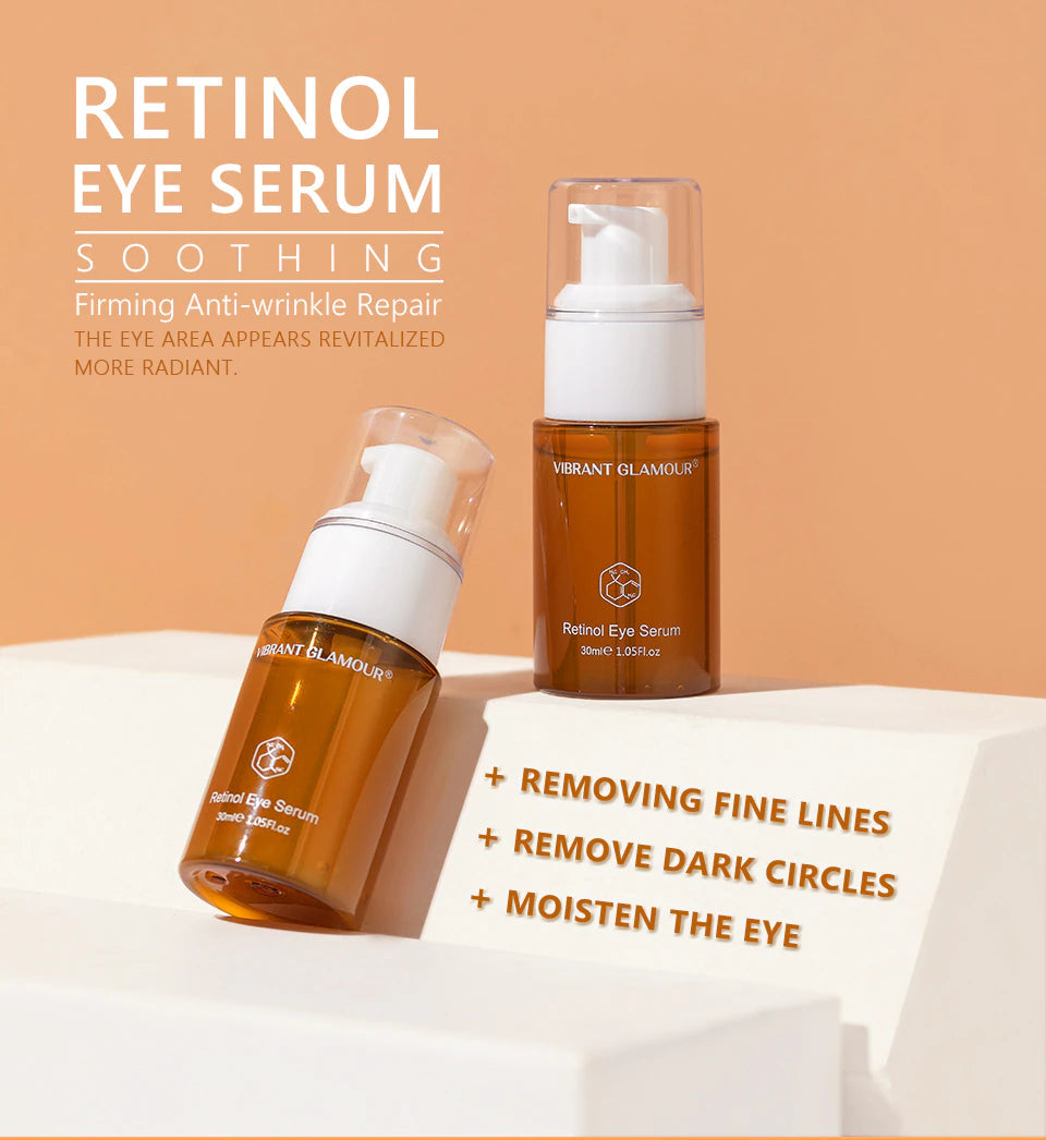 Retinol Face Cream & Eye SerumOur Retinol Face Cream &amp; Eye Serum deeply nourishes and replenishes the skin, improves the facial fine lines, dullness, dryness and other skin problems. Rejuvena