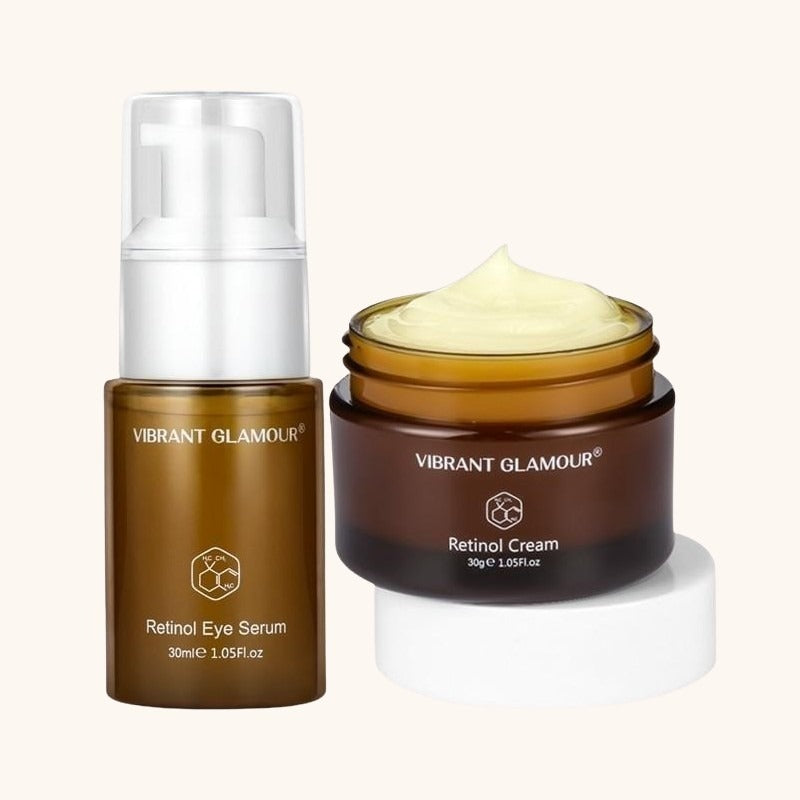 Retinol Face Cream & Eye SerumOur Retinol Face Cream &amp; Eye Serum deeply nourishes and replenishes the skin, improves the facial fine lines, dullness, dryness and other skin problems. Rejuvena