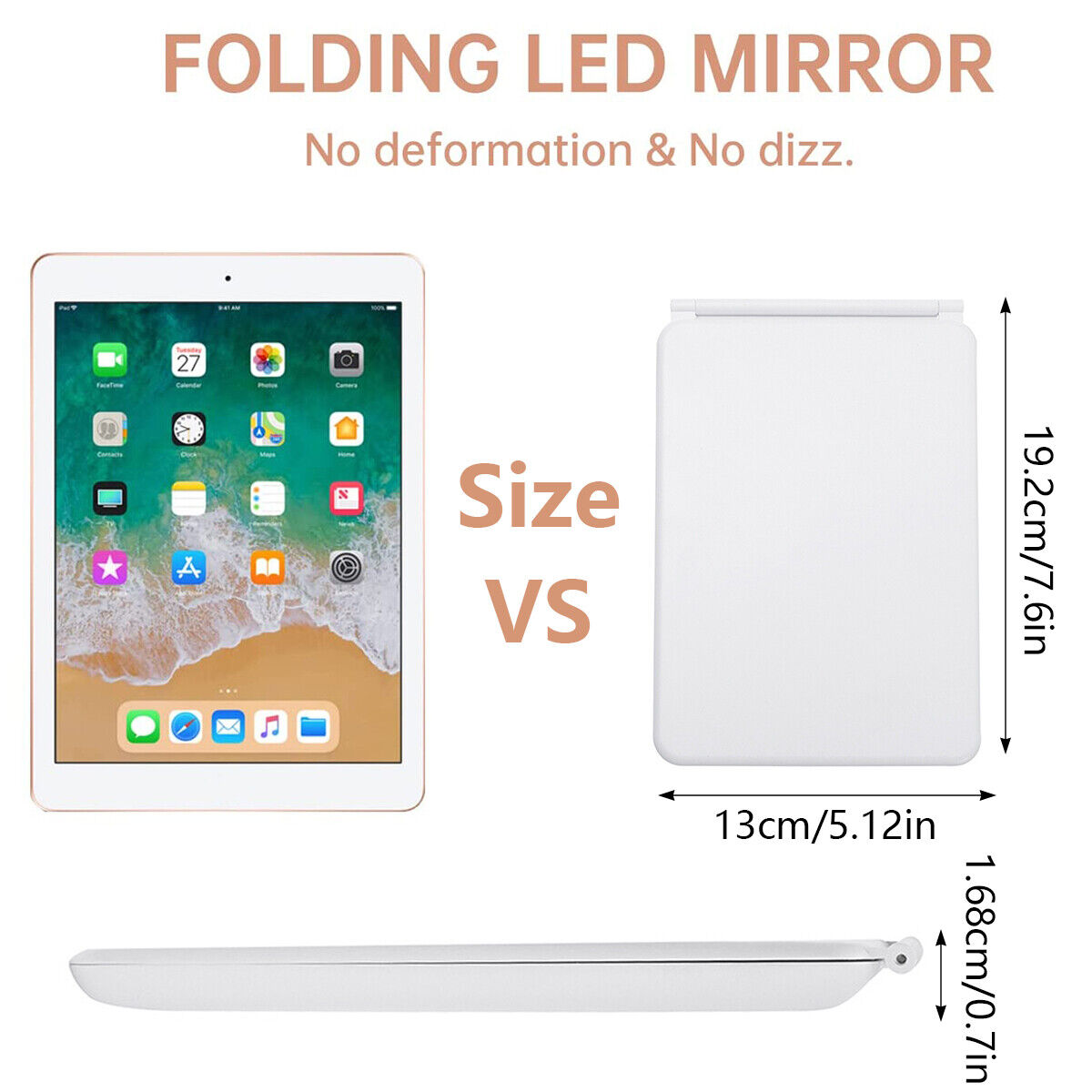 Folding Makeup Led MirrorIntroducing our Folding Makeup LED Mirror, the ultimate companion for flawless makeup application and grooming on the go. This compact and sleek mirror combines conv