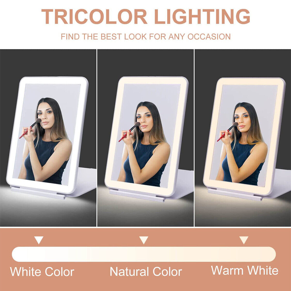 Folding Makeup Led MirrorIntroducing our Folding Makeup LED Mirror, the ultimate companion for flawless makeup application and grooming on the go. This compact and sleek mirror combines conv